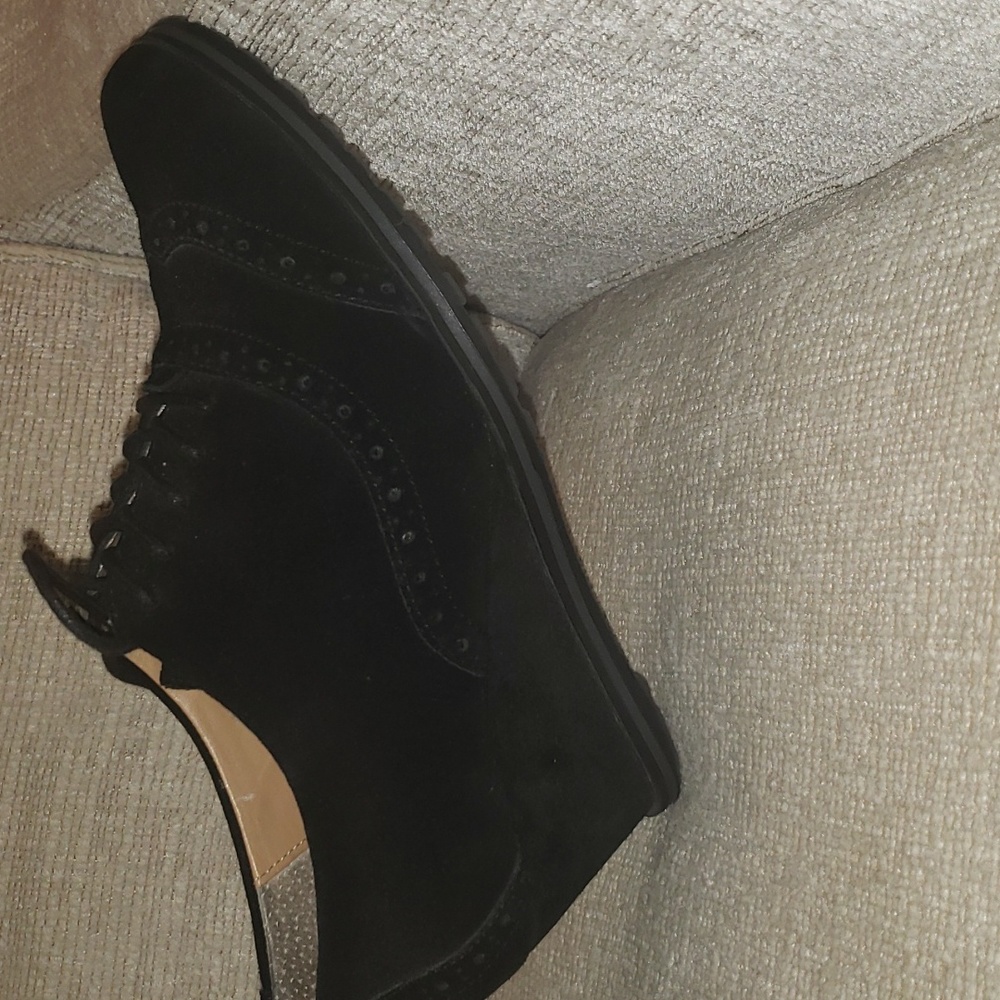 Ellen Tracy Black ⚫  Wedge Shoes Sz 6.5